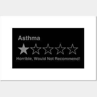 5 Star Review (Asthma) Posters and Art